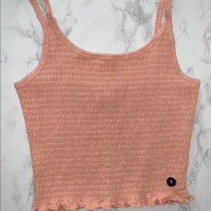 Pink Cropped tank top